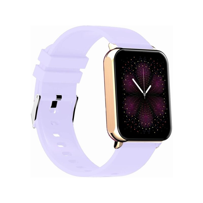 Smartwatch Gravity Różowe Złoto Fioletowy 2 Paski GT17-3