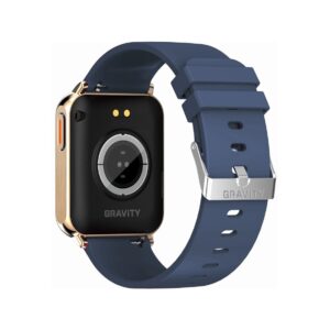 Smartwatch Gravity Różowe Złoto Granatowy 2 Paski GT17-2