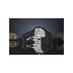 Zegarek Męski Giewont Chronograph Sapphire Czarny GW7290-B1