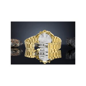 Zegarek Męski Giewont Chronograph Sapphire Złoto Niebieski GW7290-B6