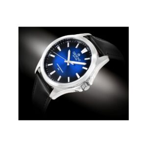Zegarek Męski Giewont Elegance Sapphire Czarno Niebieski GW5160-A3