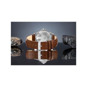 Zegarek Męski Giewont Elegance Sapphire Brązowo Niebieski GW5160-A4