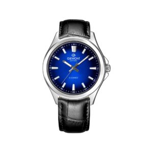 Zegarek Męski Giewont Elegance Sapphire Czarno Niebieski GW5160-A6