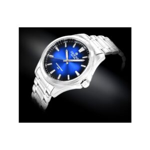 Zegarek Męski Giewont Elegance Sapphire Srebrno Niebieski GW5160-B3