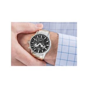 Zegarek Męski Giewont Chronograph Sapphire Srebrny GW4580-B2
