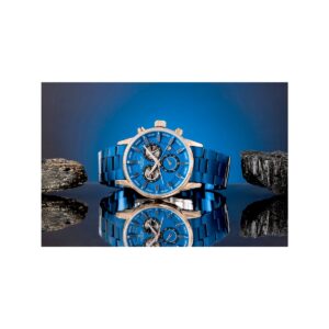 Zegarek Męski Giewont Chronograph Sapphire Niebieski GW4580-B5