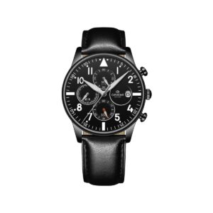 Zegarek Męski Giewont Chronograph Sapphire Czarny GW5630-A1