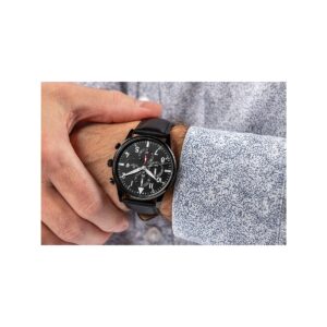 Zegarek Męski Giewont Chronograph Sapphire Czarny GW5630-A1