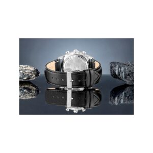 Zegarek Męski Giewont Chronograph Sapphire Czarno Niebieski GW5630-A3