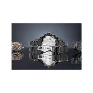 Zegarek Męski Giewont Chronograph Sapphire Czarno Tytanowy GW3970-B1