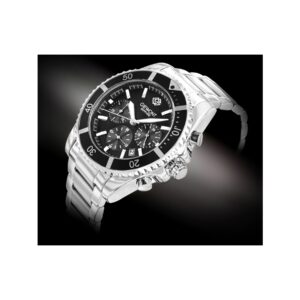 Zegarek Męski Giewont Chronograph Sapphire Srebrny GW3970-B2
