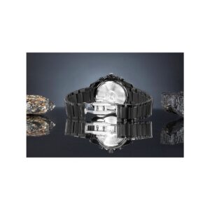 Zegarek Męski Giewont Chronograph Sapphire Czarny GW3970-B4