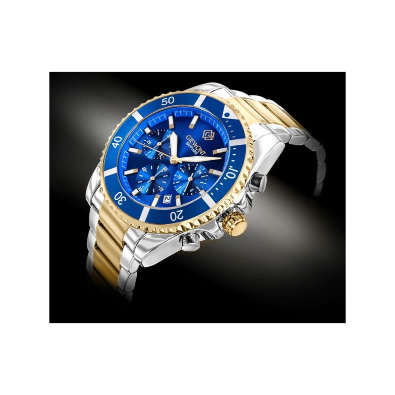 Zegarek Męski Giewont Chronograph Sapphire Multikolor GW3970-B5