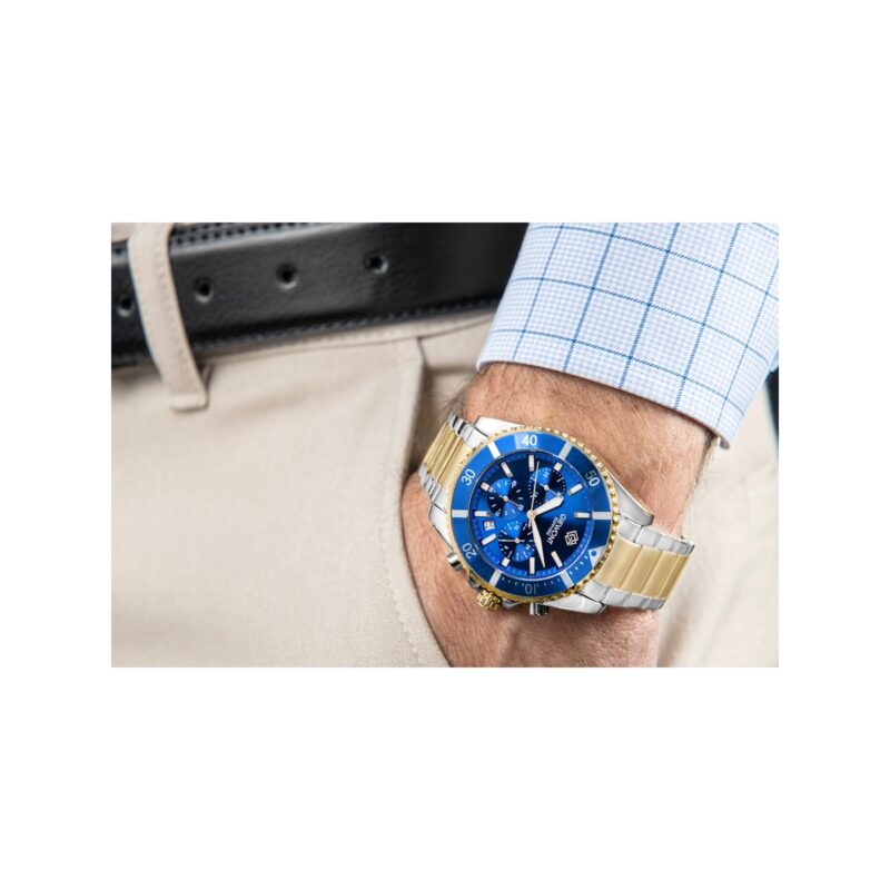 Zegarek Męski Giewont Chronograph Sapphire Multikolor GW3970-B5