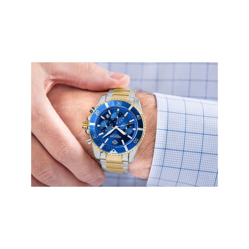 Zegarek Męski Giewont Chronograph Sapphire Multikolor GW3970-B5