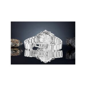 Zegarek Męski Giewont Chronograph Sapphire Srebrno Zielony GW3970-B8