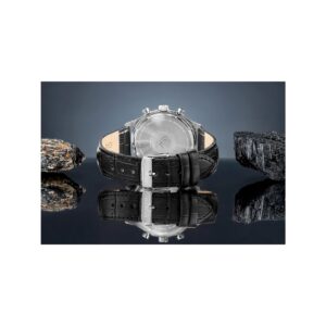 Zegarek Męski Giewont Chronograph Sapphire Czarno Srebrny GW6310-A2