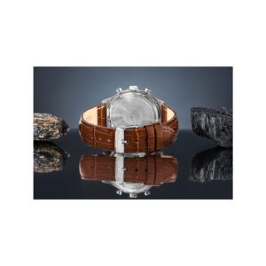 Zegarek Męski Giewont Chronograph Sapphire Brązowo Niebieski GW6310-A5