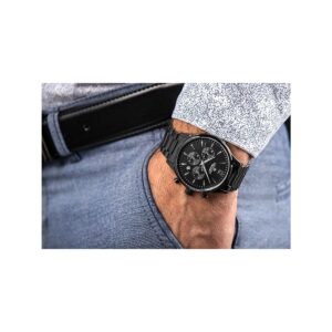 Zegarek Męski Giewont Chronograph Sapphire Czarny GW6310-B1