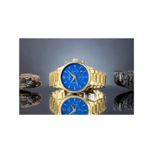 92_08_61_max Zegarek Męski Giewont Chronograph Sapphire Złoto Niebieski GW6310-B5