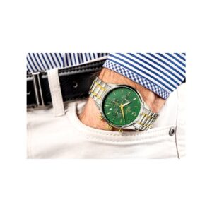 Zegarek Męski Giewont Chronograph Sapphire Zielony GW6310-B6