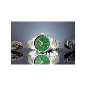 Zegarek Męski Giewont Chronograph Sapphire Zielony GW6310-B6