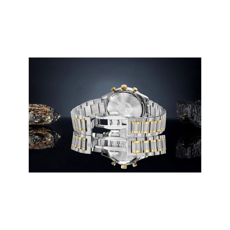 Zegarek Męski Giewont Chronograph Sapphire Zielony GW6310-B6