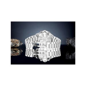 Zegarek Męski Giewont Chronograph Sapphire Srebrno Czarny GW3520-B2