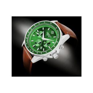 Zegarek Męski Giewont Chronograph Sapphire Brązowo Zielony GW3520-A6