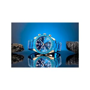 Zegarek Męski Giewont Chronograph Sapphire Niebiesko Miedziany GW8720-B5