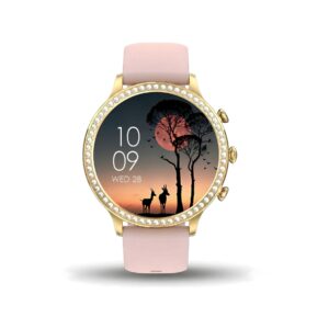 Smartwatch Gravity Złoty Pasek i Bransoleta GT5-3