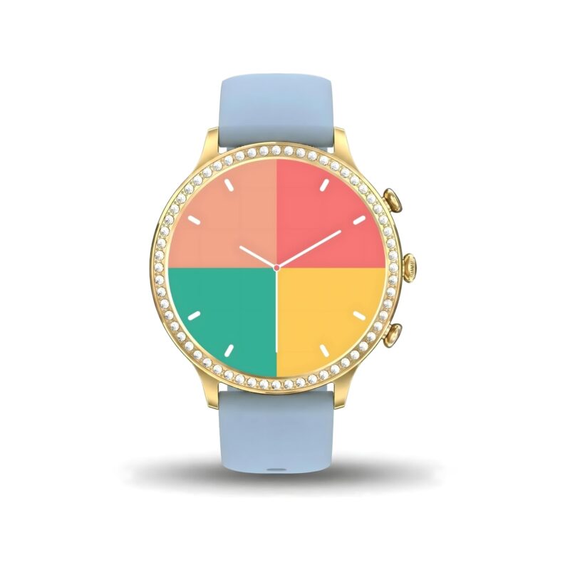 Smartwatch Gravity Złoty Pasek i Bransoleta GT5-4