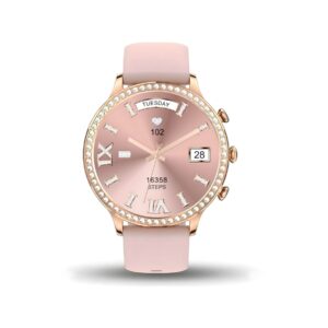 Smartwatch Gravity Różowe Złoto Pasek i Bransoleta GT5-5