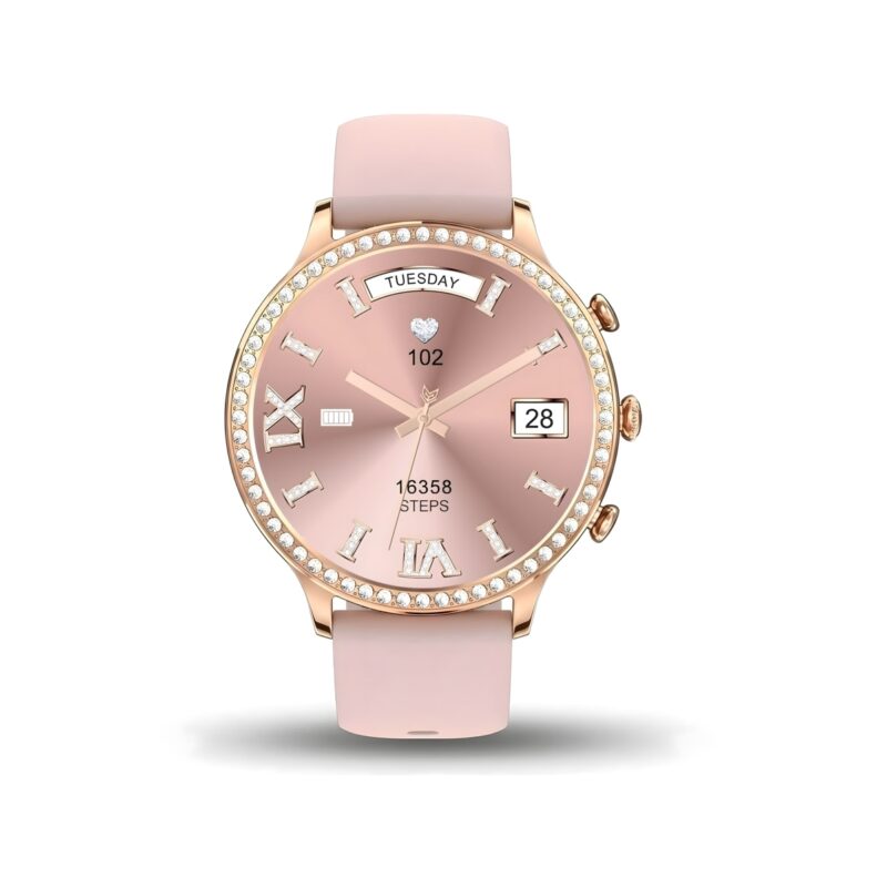 Smartwatch Gravity Różowe Złoto Pasek i Bransoleta GT5-5