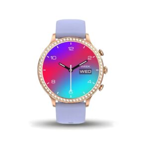 Smartwatch Gravity Różowe Złoto Pasek i Bransoleta GT5-7