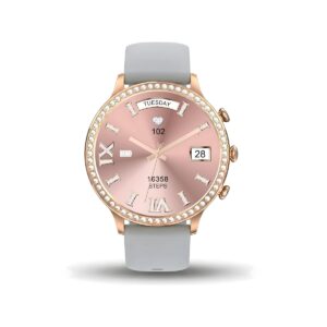 Smartwatch Gravity Różowe Złoto Pasek i Bransoleta GT5-8