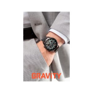 Smartwatch Gravity Czarny Bransoleta i Pasek GT10-1