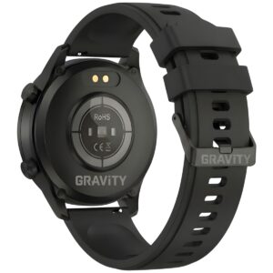 Smartwatch Gravity Czarny Bransoleta i Pasek GT10-1