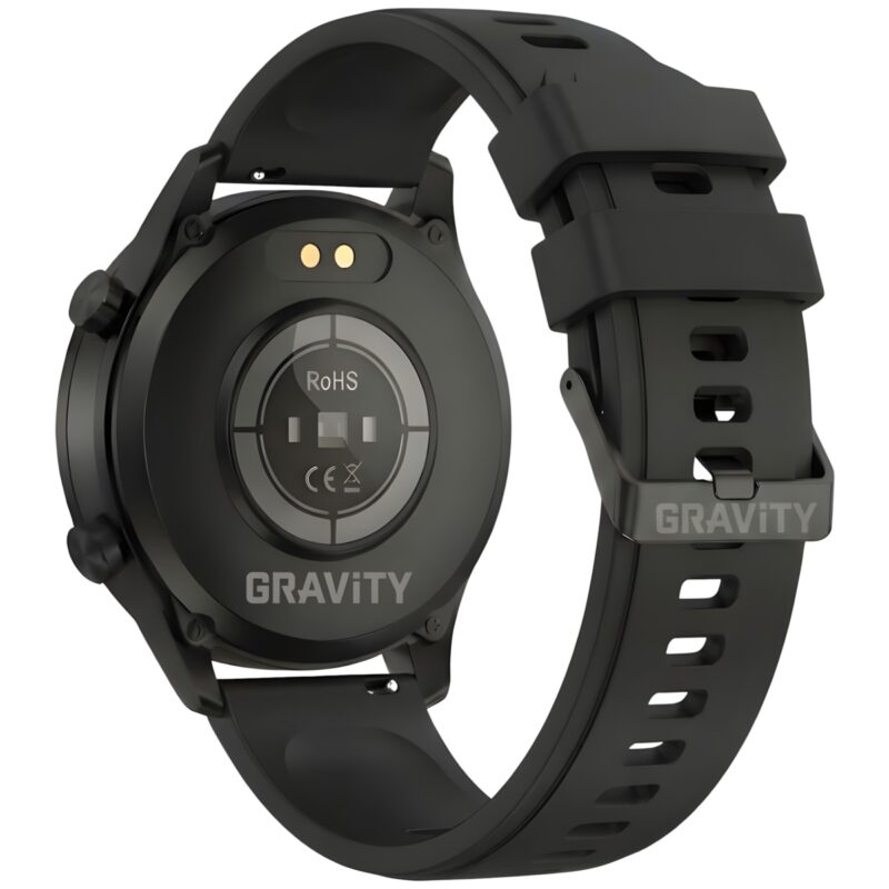 Smartwatch Gravity Czarny Bransoleta i Pasek GT10-1