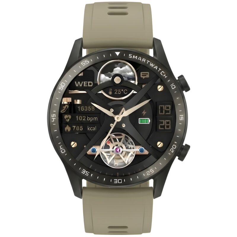 Smartwatch Gravity Czarny 2 Paski GT10-2