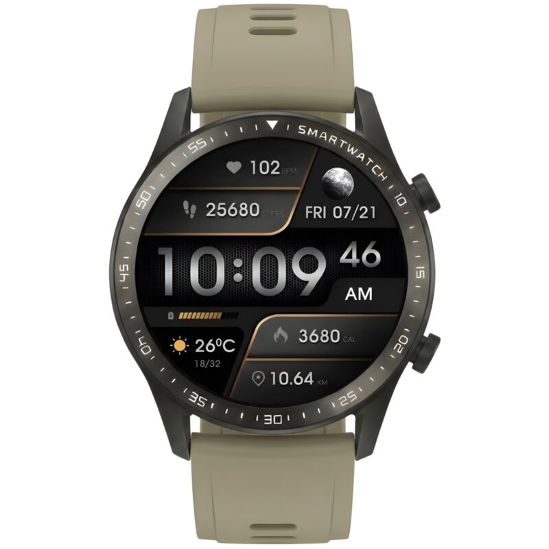 Smartwatch Gravity Czarny 2 Paski GT10-2
