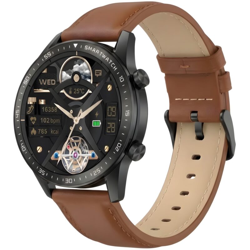 92_46_84_max Smartwatch Gravity Czarny 2 Paski GT10-4