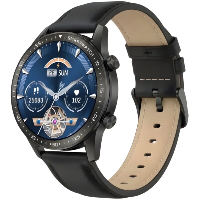 Smartwatch Gravity Czarny 2 Paski GT10-5