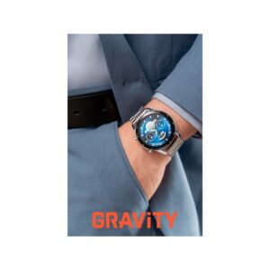 Smartwatch Gravity Srebrny Bransoleta + Pasek GT10-6