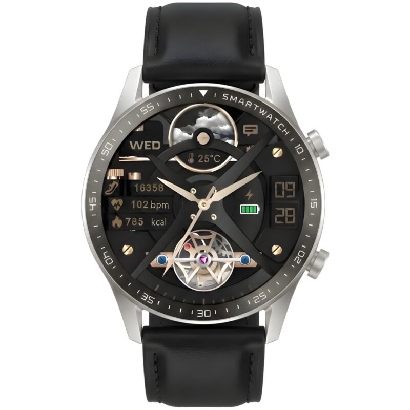 92_49_130_max Smartwatch Gravity Srebrny 2 Paski GT10-7