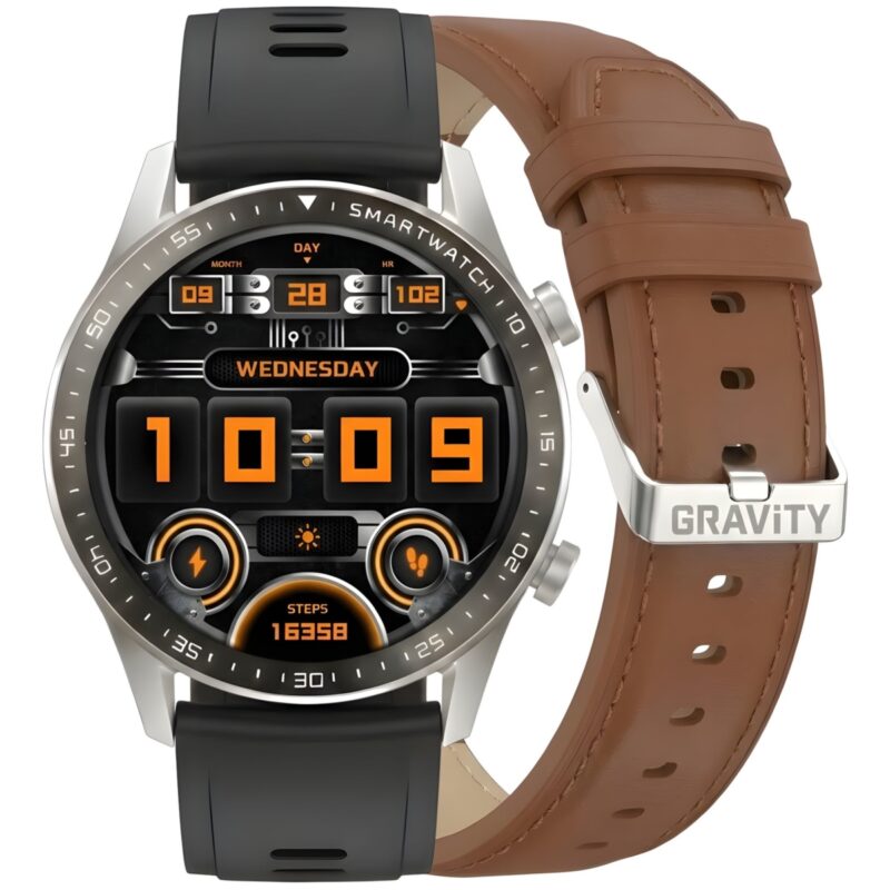 92_50_103_max Smartwatch Gravity Srebrny 2 Paski GT10-8