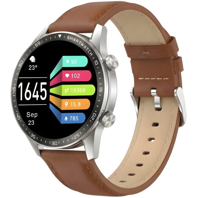 92_50_96_max Smartwatch Gravity Srebrny 2 Paski GT10-8