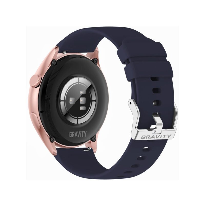 Smartwatch Gravity Różowe Złoto Pasek + Bransoleta GT11-6