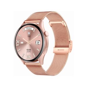 Smartwatch Gravity Różowe Złoto Pasek + Bransoleta GT11-7