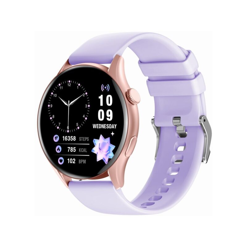 Smartwatch Gravity Różowe Złoto Pasek + Bransoleta GT11-7